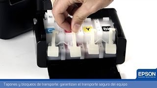 Como Transportar La Impresora Epson L355 [upl. by Fennie]