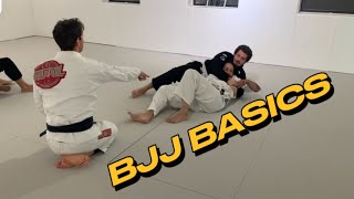 🔥BJJ Basics 🏅 Back Escape White Belt Belt Drill bjjbasics [upl. by Rolan]