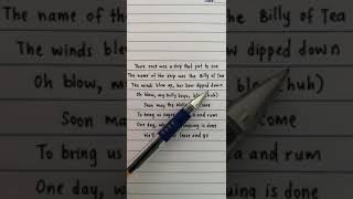 Wellerman Lyrics [upl. by Thunell]