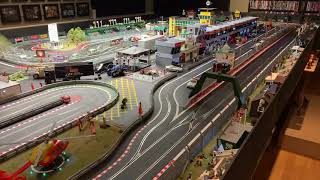 Thatchers Raceway  Giant Digital Scalextric Set  Jadlam Racing Models [upl. by Lindahl105]