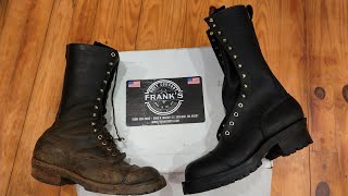 Franks Fire Commander Boots Wildland Fire Fighting Boots [upl. by Iluj651]