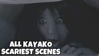 The Grudge 2004 All Kayako Scariest Scenes [upl. by Imaon27]