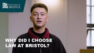 Why I chose law at Bristol  LLB [upl. by Ashli]