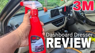 3M Dashboard Dresser Review  Best car interior cleaner  Dashboard polish [upl. by Llenad627]