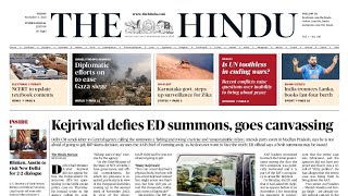 3 November 2023  The Hindu Newspaper Today  The Hindu Editorial Today  Current Affairs Today [upl. by Derwin915]