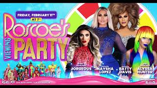 Jorgeous amp Alyssa Hunter Roscoes RPDR Season 14 Viewing Party with Batty Davis amp Naysha Lopez [upl. by Fitton]