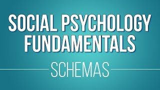 Schemas Learn Social Psychology Fundamentals [upl. by Sellig]