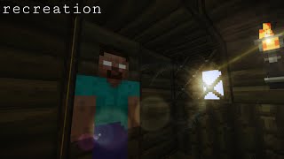 The Lost Herobrine Stream Recreation  Copeland’s Brocraft Herobrine Stream [upl. by Tilla]