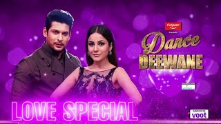 SidNaaz romantic Performance on Dance Deewane  SidNaaz ShehnaazGillSidharthShukla [upl. by Atter589]