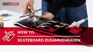 So baust du dein Skateboard zusammen  Skateboard Montageanleitung [upl. by Leihcey]