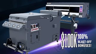 FocusPrinter A1 DTF Transfer Printer  100k Bonuses in Description [upl. by Alden]