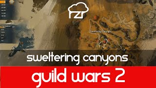 Guild Wars 2 Sweltering Canyons Vista [upl. by Nahtnahoj438]