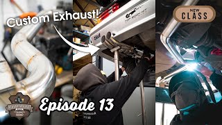 dclass Build Battle Episode 13 The 190e Receives A Custom Exhaust [upl. by Eedyah740]