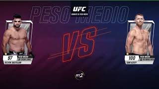 UFC Sam Alvey vs Kelvin Gastelum mobile [upl. by Lein618]