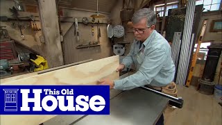 How to Build a Tool Storage Cabinet  This Old House [upl. by Arawaj]