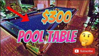 Hathaway Portable 6ft pool table review  Is it a legit pool table 👀‼️ [upl. by Upton]