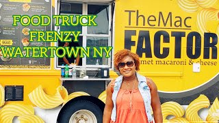 FOOD TRUCK FRENZY SALMON RUN MALL WATERTOWN NY [upl. by Weiss]