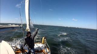 Pelagic Sailing 10 4 15 decent breeze [upl. by Akem]