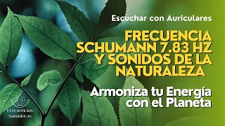 Frecuencia Schumann 783 Hz y Sonidos de la Naturaleza Armoniza tu Energía con el Planeta 🌍🍃 [upl. by Reo231]