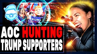 Trump Supporters HUNTED By Unhinged AOC Kamala Harris Loss Has Democrats In Full Blown Panic [upl. by Colbert560]