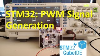 STM32 Microcontroller Tutorial 4 Generate PWM Signals with Desired Frequency and Duty Cycle [upl. by Airotnahs]