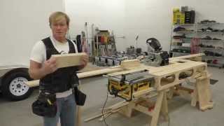 BUILDING A MOBILE WOODSHOP Part 21 Cabinet production techniques [upl. by Odlanir]