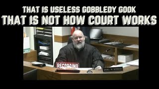 Judge Norbeck shuts down a Sov Cit in 2 minutes [upl. by Daisy]