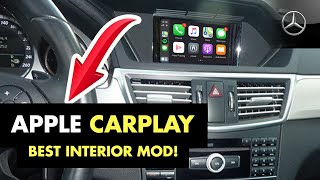 How To Retrofit Apple CarPlay In Your MercedesBenz 20092015 [upl. by Limaa]