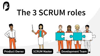 Agile project management tutorial for beginners The 3 SCRUM roles [upl. by Latrice]