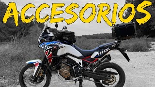 Accesorios Africa Twin 1100 2022 [upl. by Pudendas789]