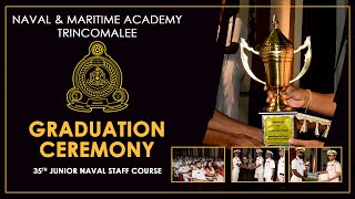 GRADUATION CEREMONY OF 35TH JUNIOR NAVAL STAFF COURSE [upl. by Justen422]