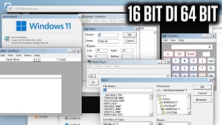 Menjalankan Program 16 Bit di PC 64 Bit Gimana Caranya  OTVDM [upl. by Grimaldi]