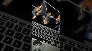 When nishinoya become setter karasuno haikyuu animeedit [upl. by Luapnaej]