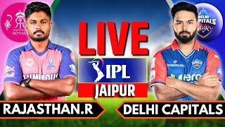 IPL 2024 Live RR vs DC Live Match  IPL Live Score amp Commentary  Rajasthan vs Delhi Live Inning 2 [upl. by Subir]