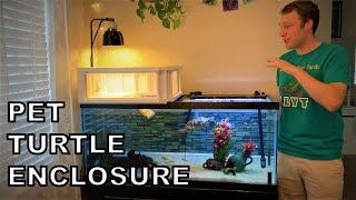 Turtle Tank Setup  Everything That Goes Into My RES Enclosure [upl. by Dustin]