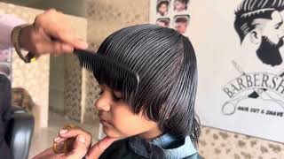 Baby hair Cut babyhairstyles babyshorts y [upl. by Demha]