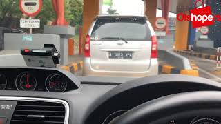 EToll Pass On Board Tipe F90 [upl. by Arikal159]