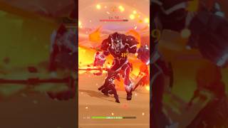 gaming genshinimpact Defeating Strong New Enemies in Hypostyle Desert Sumeru [upl. by Linis623]