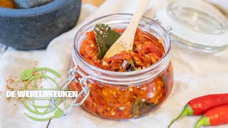 Sambal Trassi  De Wereldkeuken [upl. by Noman]