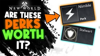 Is NIMBLE Worth Using Does STALWART Work As Intended ⚔️New World Stamina Regeneration Tests [upl. by Vannie]