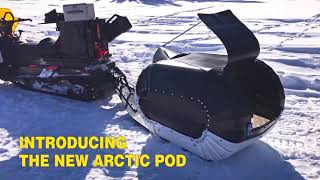 Extreme Snowmobile Toboggans Arctic Nomad Arctic Pod Warranty Yukon Made Arctic Proven Sleigh Sled [upl. by Irahcaz]