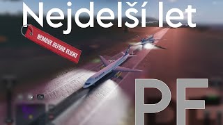 Nejdelší let Project Flight w cudlitko [upl. by Aynad]