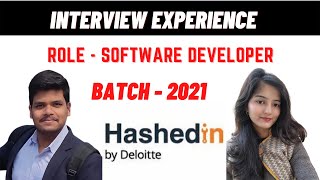 Hashedin Interview Experience🔥   SWE Hashedin Deloitte  Preparation Strategy  OFFCAMPUS [upl. by Sucerdor]