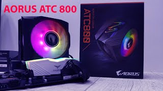 AORUS ATC800 UNBOXING AND INSTALLATION TEST [upl. by Howzell785]