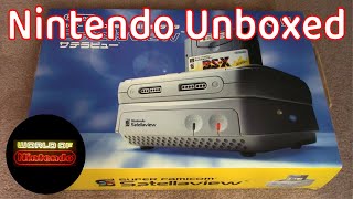 Nintendo Unboxed Satellaview JP サテラビュー 1995 [upl. by Nosnor258]