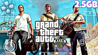 PLAY REAL GTA 5 ON MY ANDROID DEVICE PPSSPP [upl. by Andee453]