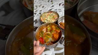 TIFFIN BOX tiffin tiffinbox chinese noodles chowmein chillipaneer streetfood trending viral [upl. by Llehsyar]