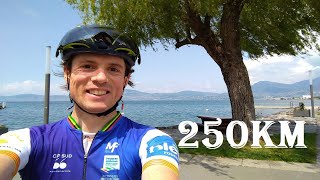 CYCLISME E25 Tour du plus GRAND LAC SUISSE le Lac Léman à Vélo 250km en moins de 10h [upl. by Deraj206]