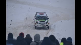 2019 Winter Rally Notkus ss10 onboard [upl. by Londoner]