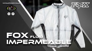 Impermeable Fox Mx Fluid Jacket [upl. by Piero459]